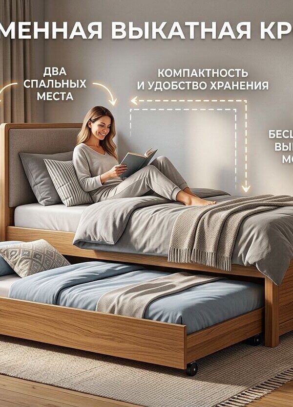 Лучшие выдвижные кровати 2026 года