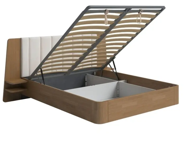 Кровать FlyWood с полками (сосна)