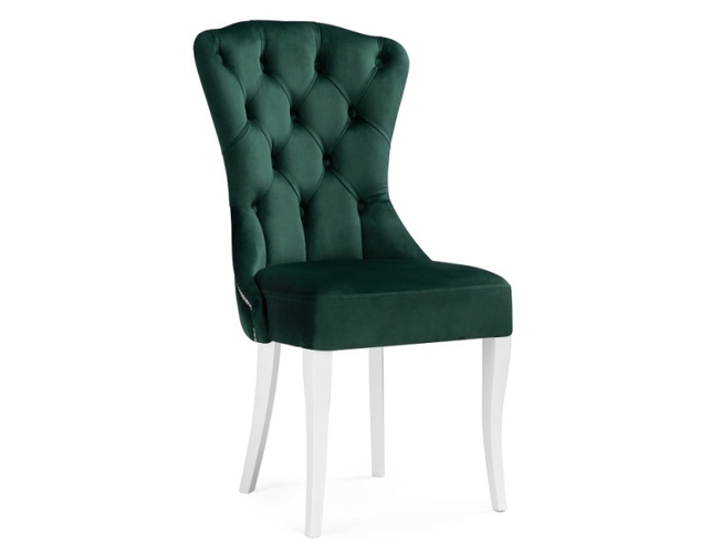 Деревянный стул Милано 1 зеленый/белый (Арт.474339)