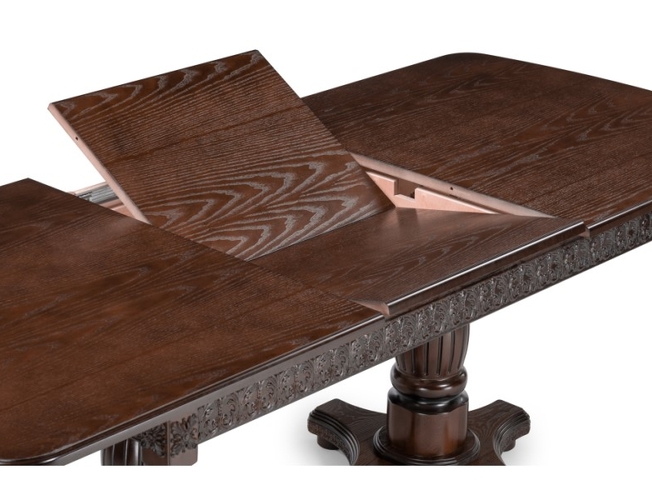 Деревянный стол Морнит орех темный/орех (Арт.515970)