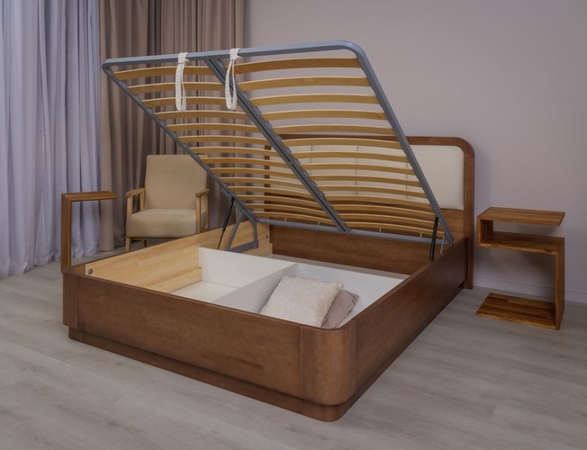 Кровать Hemwood с ПМ сосна