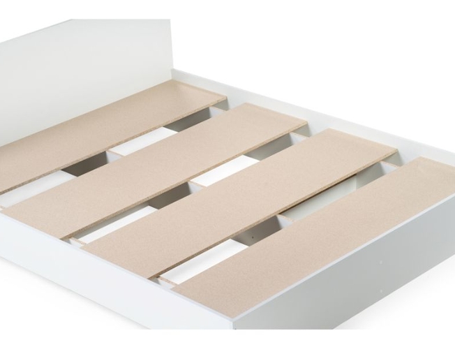 Двуспальная кровать Адайн (белая)