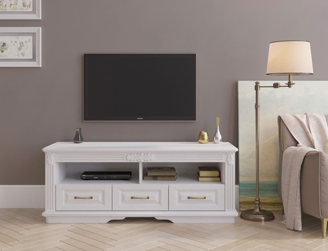 Тумба Дримлайн под ТВ Палермо с ящиками