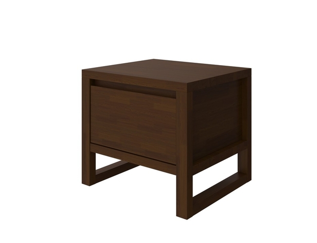Тумба Canada с ящиком, Красно-коричневый