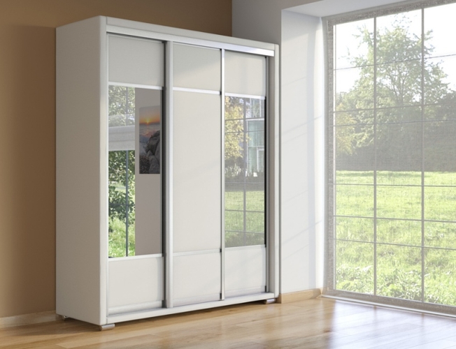 Шкаф-купе 3-х дверный Orma Soft 2 зеркала