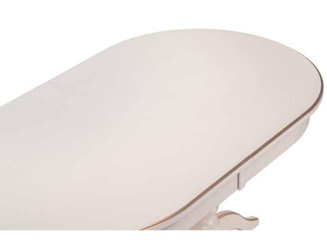 Деревянный стол Красидиано 150 слоновая кость/золото (Арт.515966)