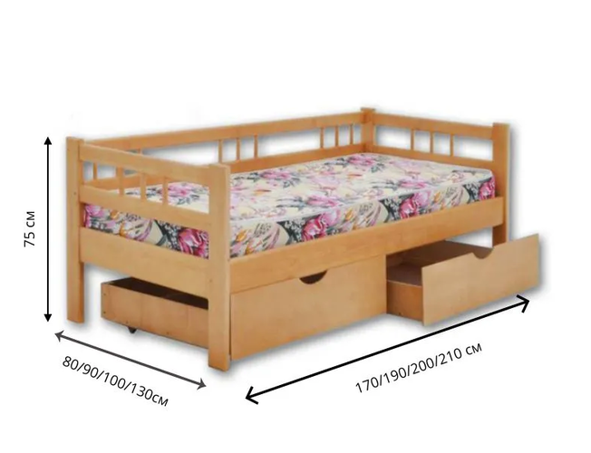 Кровать-диван Велес Фрегат с ящиками