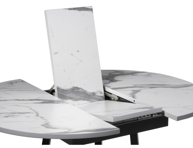 Деревянный стол Регна черный/белый (Арт.504217)